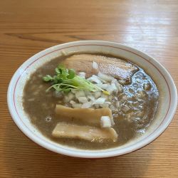 濃厚煮干しそば 1100円