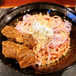 ボルシチまぜそば　中