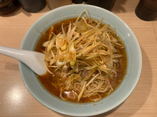 「ネギチャーシューメン並盛り800円(ランチタイムサービス)」@らーめん 田丸の写真