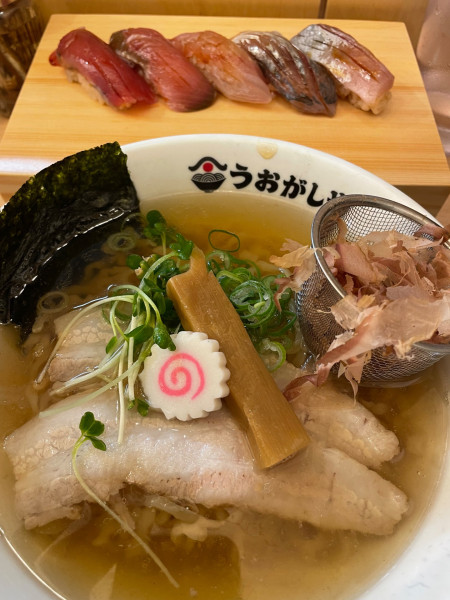 「平日30食限定　1000円ランチ」@鮨とラーメン ひろがしやの写真