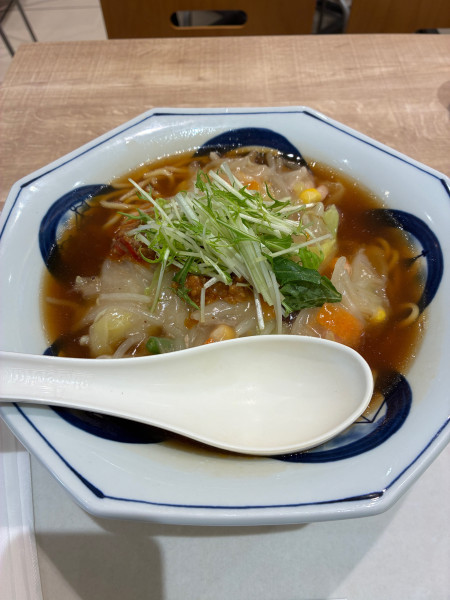 「醤油あんかけちゃんぽん」@リンガーハット エミフルMASAKI店の写真