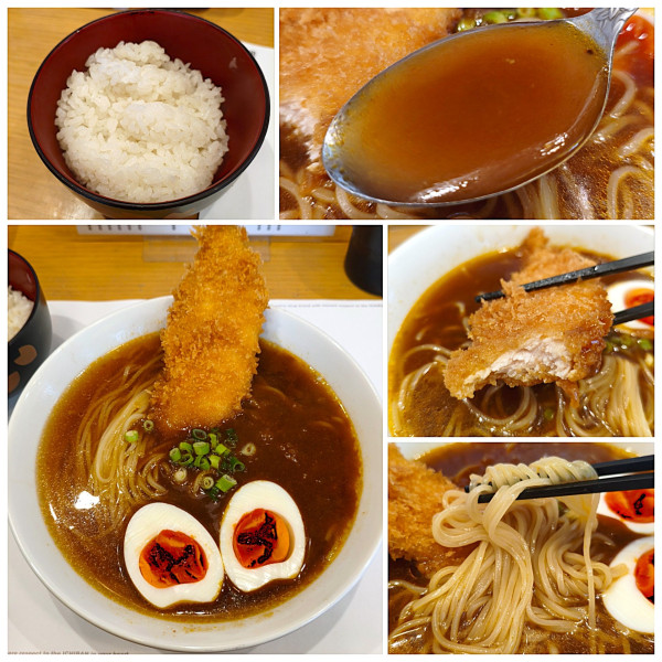 「プレーンカレーラーメン(ランチＣセット)　1100円」@カレーの弐番亭 神保町本店の写真