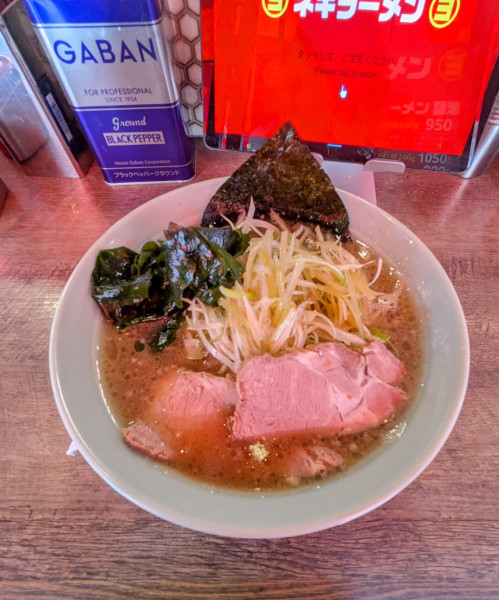 「醤油ネギラーメン 小 160g 950円」@ネギラーメンの写真