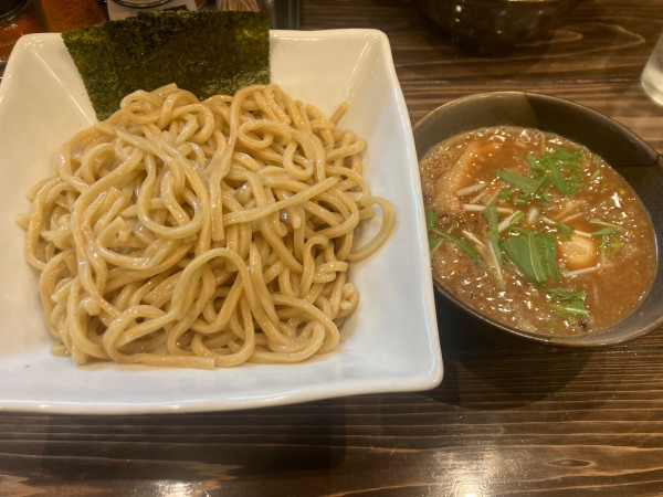 「味玉入りつけ麺特盛」@麺屋 桜の写真