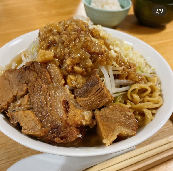 「ラーメン+アブラ」@ラーメン もみじ屋の写真