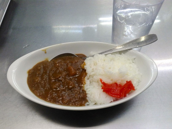「ミニカレーライス(480円)」@西新井ラーメンの写真