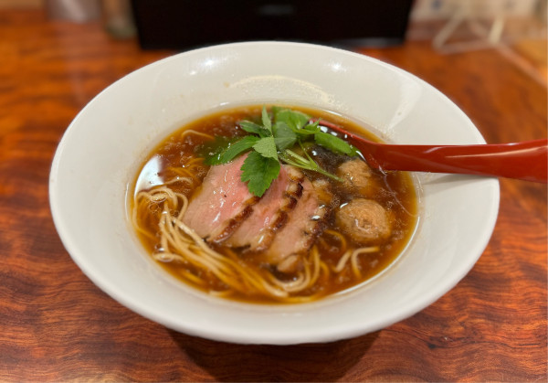 「鴨そば¥1500」@三馬路 東京店の写真