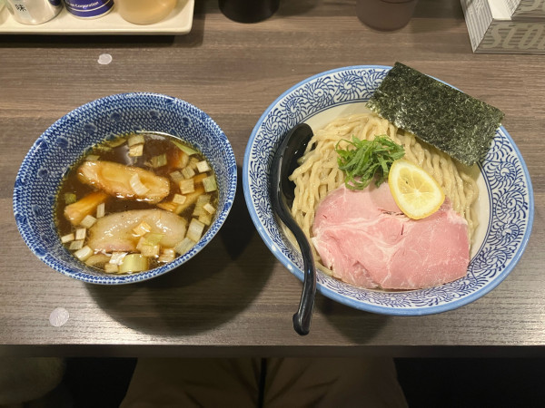 「【限定】昆布水つけ麺(中盛)」@狼煙 〜NOROSHI〜の写真