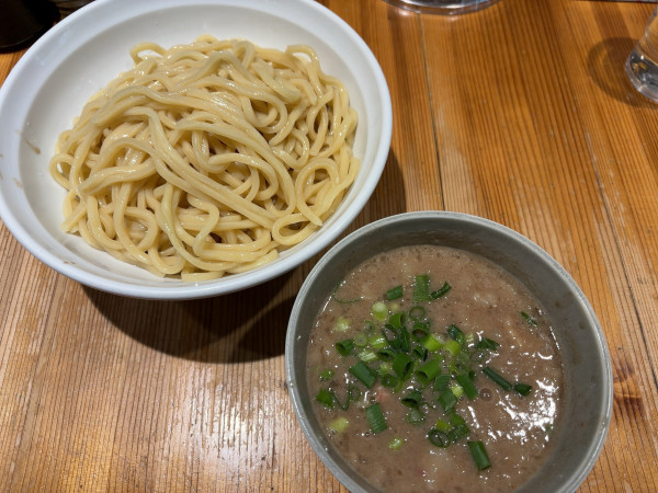 「超ド級濃厚豚骨つけ麺350g 1050円」@麺匠 克味の写真
