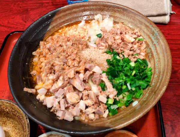 「ゴマ痺れまぜそば」@食処 渓の写真