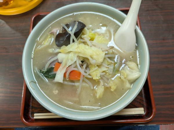 「タンメン：750円」@東屋の写真