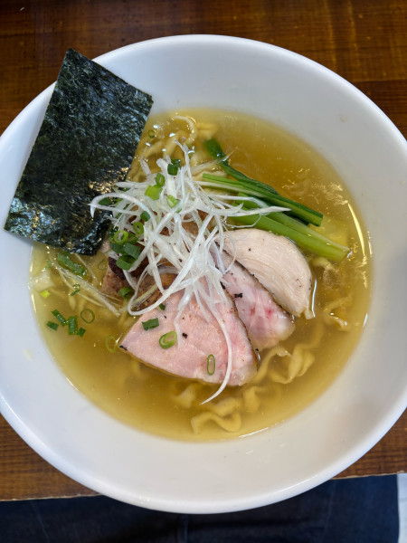「塩らーめん」@麺屋 龍の写真