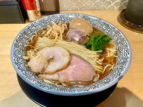 「味玉中華そば」@中華そば 丸子亭の写真