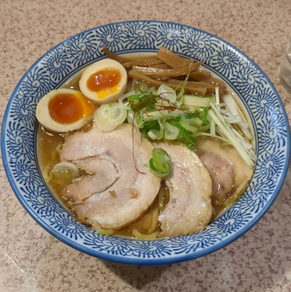 「魚介豚骨ラーメン」@麺処 かつ善の写真