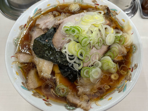 「青島チャーシュー+チャーシュー増し+刻みねぎ」@青島食堂 秋葉原店の写真