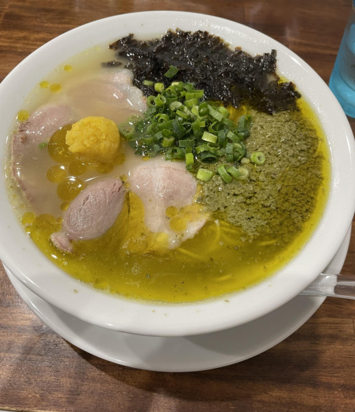 「ゆず牡蠣塩ラーメン」@無冠 阿佐ヶ谷の写真