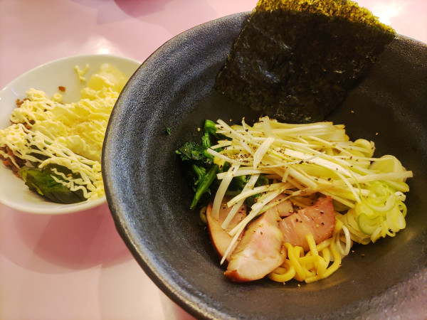 「まぜそば（150g）850円」@らぁーめん 滿帆家の写真