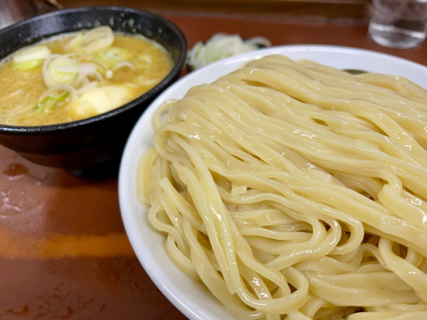 「カレーつけガンジャ 大盛  TPネギ」@ラーメン ひかりの写真