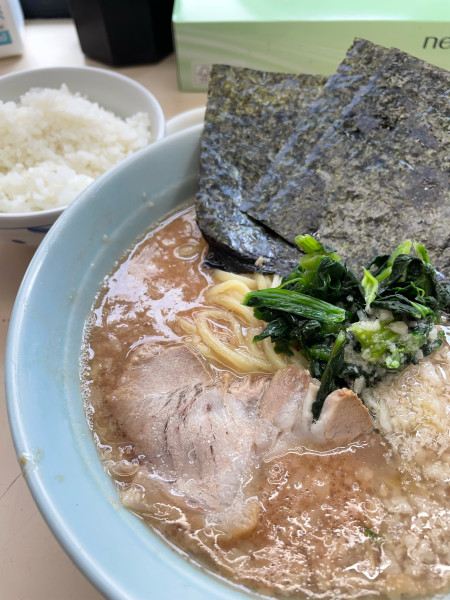 「鬼こってり 並 ライス」@横浜家系ラーメン田中の写真