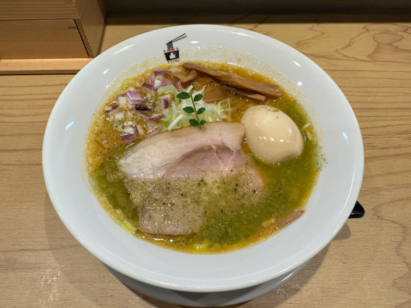 「味玉生山椒味噌ラーメン」@味噌RAMEN 凸の写真