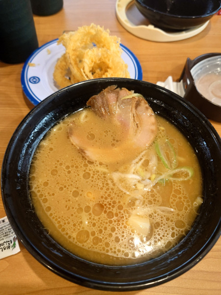 「濃厚味噌ラーメン」@無添くら寿司 京急川崎駅前店の写真