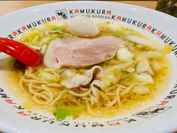 「煮玉子ラーメン【1000円】」@どうとんぼり神座 武蔵府中ル・シーニュ店の写真
