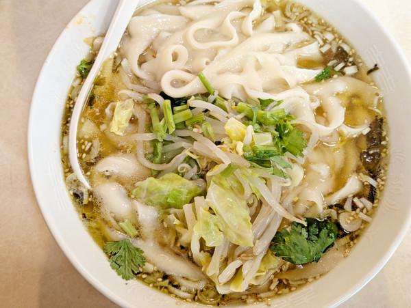 「香菇高菜麺」@亀戸刀削麺の写真