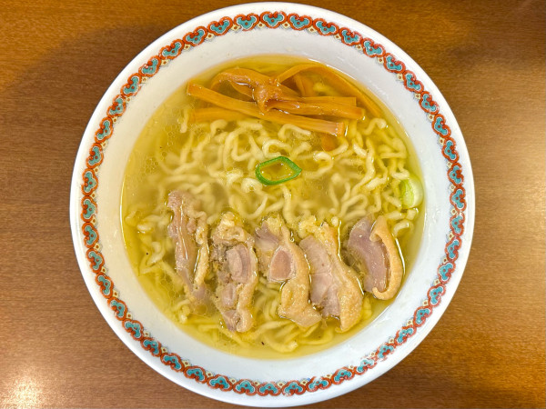 「★鶏チャーシュー麺(塩味)🍜¥1,110」@中華そば 嘉一の写真