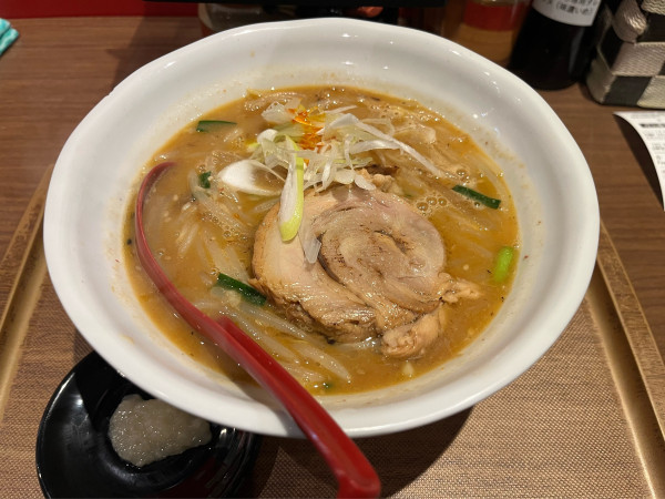 「味噌らーめん　1150円」@らーめん 蓮の写真