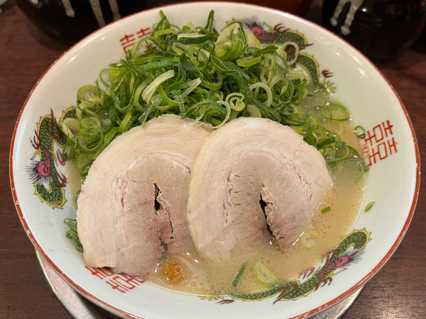 「ネギラーメン」@久留米ラーメン 福ヤ 南越谷店の写真