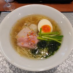 ホタテ貝塩ラーメン￥１０００