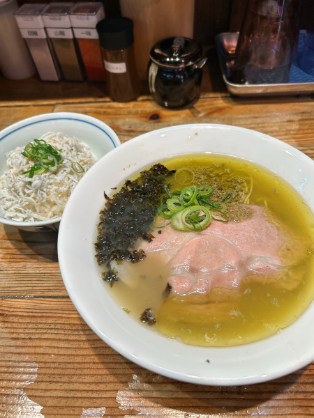 「牡蠣塩ラーメン」@むかん 池袋の写真