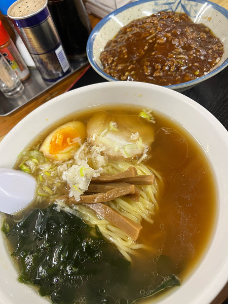 「スペシャルチャーハン➕Cセット」@ラーメンミートの写真