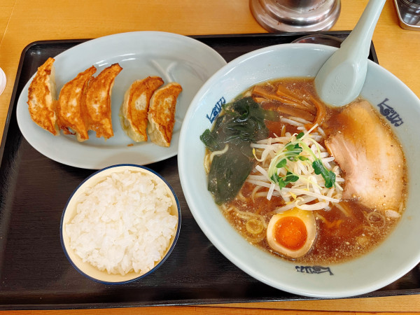「Bランチ　醤油ラーメン」@ピリカ 新田店の写真