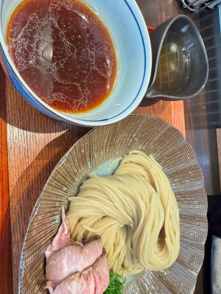 「昆布水つけ麺1150円」@ramen club トトノエの写真