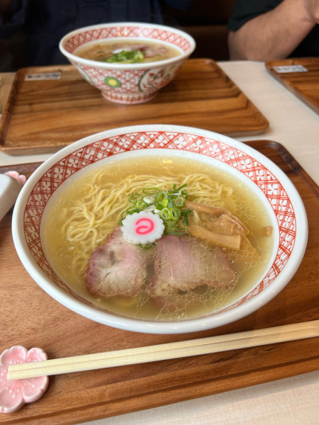 「支那そば塩」@支那そば 桜花爛漫の写真