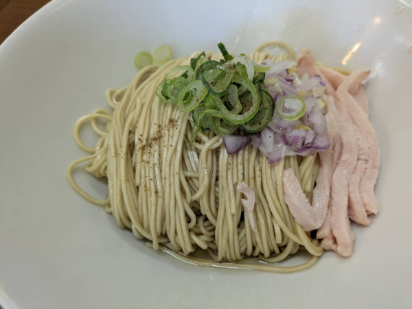 「和え玉(アゴ塩)350円」@塩らーめん 千茶屋の写真