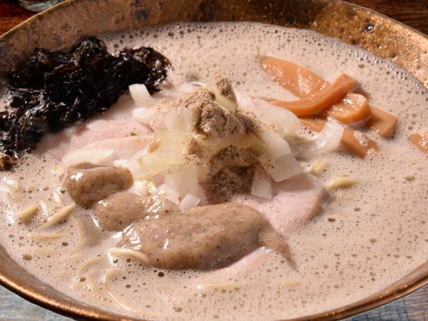 「極濃泡煮干し 1200円」@青森煮干鉢銀の写真