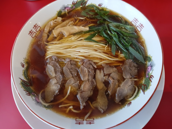 「かしわそば・ヤワ(¥990)」@中華そば ふじい 新中野店の写真