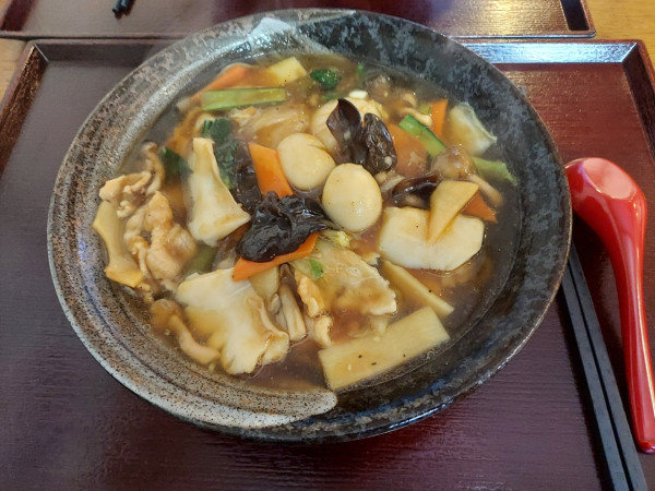 「五目あんかけ汁そば 950円」@如家の写真