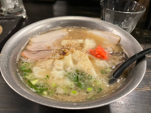 「ワンタン麺」@博多ラーメン はりがね 舟入本町店の写真