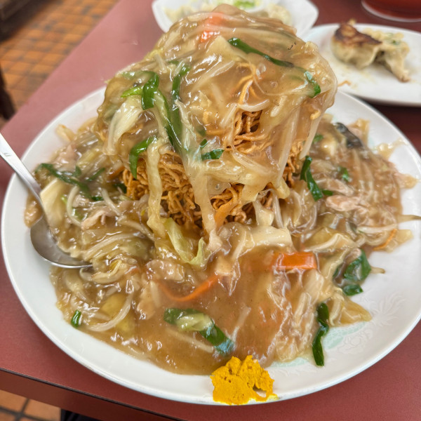 「タワー硬焼きそば」@太陸の写真