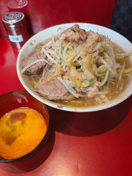 「ラーメン少な目」@ラーメン二郎 西台駅前店の写真