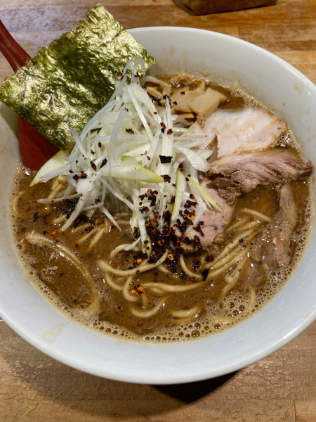 「火の鳥辛口味噌らぁ麺」@自家製麺 火の鳥73の写真