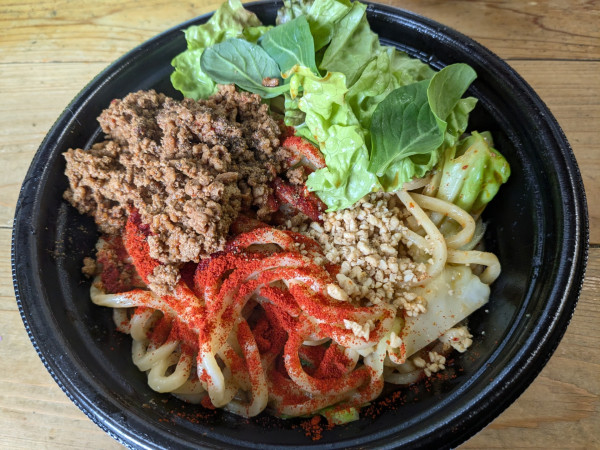 「汁なし担々麺」@自家製麺 てんかの写真