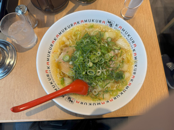 「おいしいラーメン＋ネギ」@どうとんぼり神座 ビーンズ赤羽店の写真