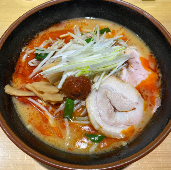 「辛味噌ラーメン　1080円」@中華そば 丸子亭の写真
