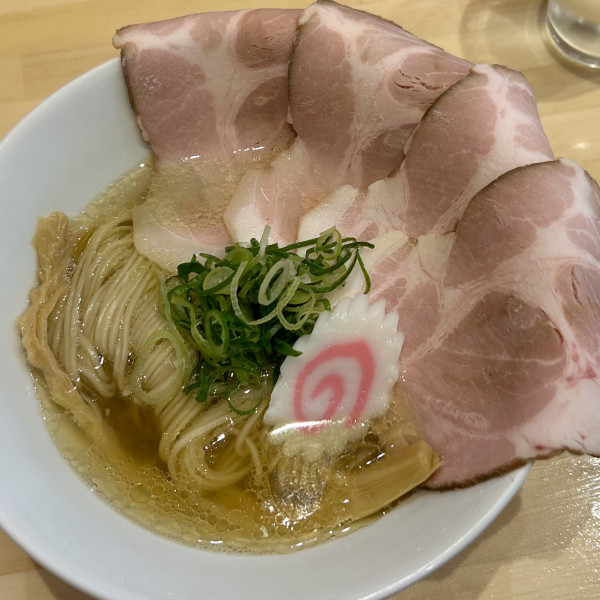 「塩チャーシューめん」@中華そば みつ葉の写真