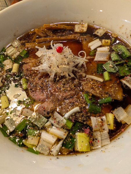 「ペッパー警部」@Bonito Soup Noodle RAIKの写真