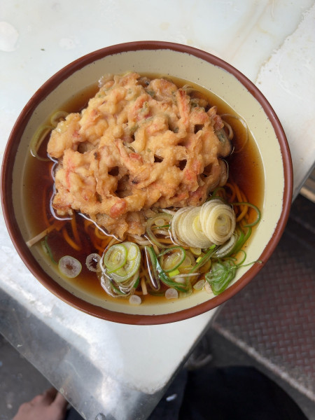 「天ぷらそば」@きそば鈴一の写真